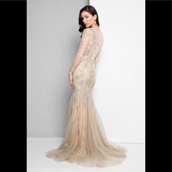 💐SALE 💐 Terani Couture Luxury Dress - Picture 2 of 6